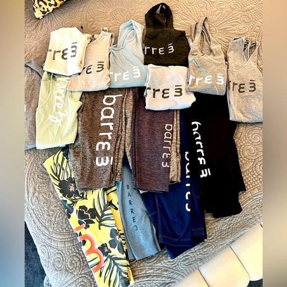 HUGE BARRE3 HAUL! (A few pieces sold separately), but still a TON left - Picture 1 of 1